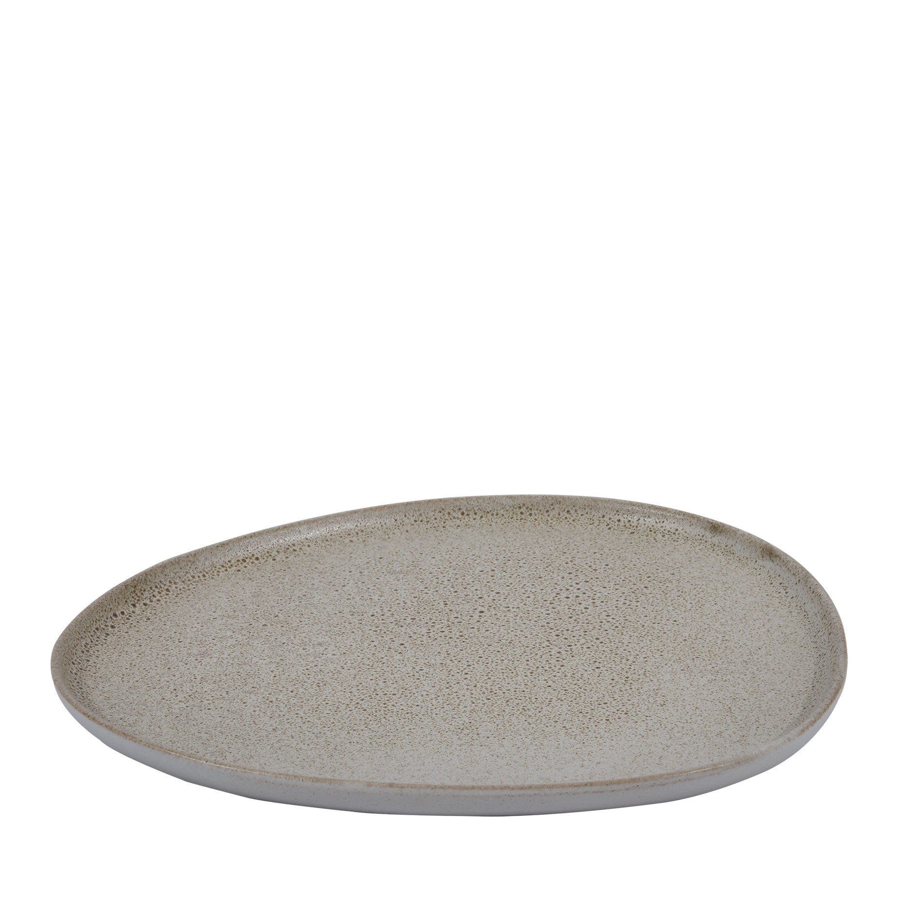 RAW Organic middagstallerken sandy beige